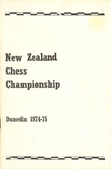 New Zealand Chess Championship Dunedin 1974-75
