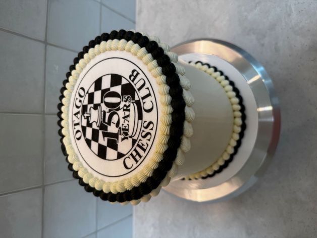 Otago Chess Club 150th Anniversary Cake 3